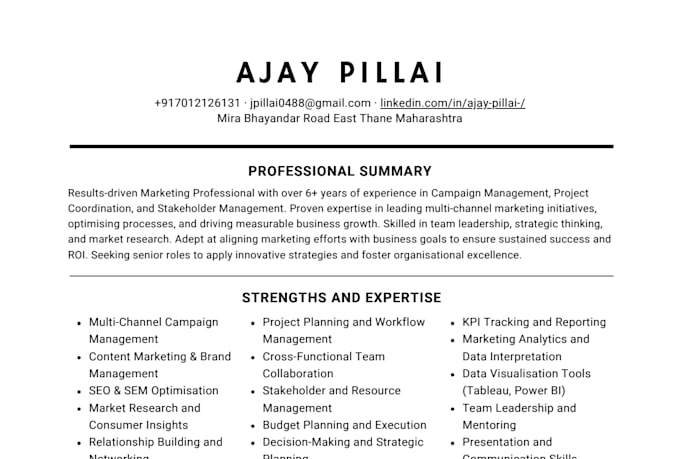 write powerful ats friendly resume that gets you more interviews